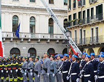 Padova festeggia la Repubblica in Piazza dei Signori