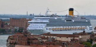 Grandi navi, Varagnolo (FILT CGIL Veneto): “Non ci stiamo” Grandi Navi (foto di archivio)