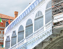 Restauro del ponte di Rialto, ragione al Comune sul ricorso