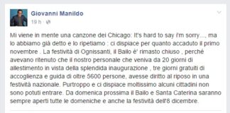 Continua la polemica sul Bailo