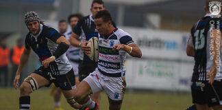 RUGBY. MOGLIANO BATTE PIACENZA, ARISTIDE BARRAUD TRA GLI SPETTATORI