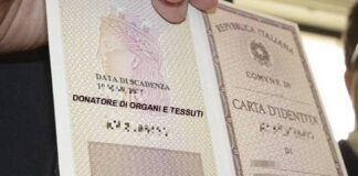 “Donazione organi” nuova voce sul documento