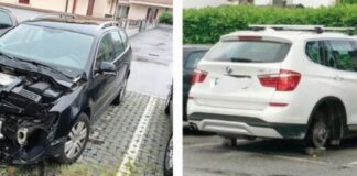 Furti automobili, ora anche smontate le marmitte