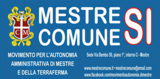 Referendum separatista a Mestre, manifesto per il doppio si