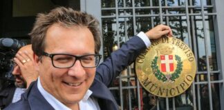 Manildo in bicicletta