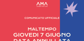 AMA FESTIVAL Causa maltempo data annullata