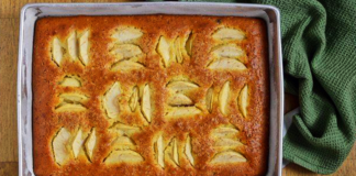 Torta di mele con Crema del Piave Tomasoni