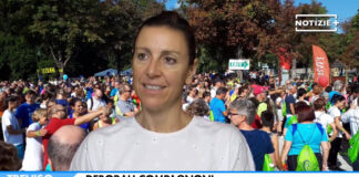 Deborah Compagnoni presenta il ricavato di “Camminare per la Vita” 2018