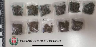 Droga ai Giardini, i vigili ritrovano 15 mg di marijuana