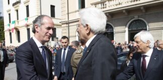 Mattarella a Vittorio Veneto: “Non chiniamo la testa davanti all’odio”