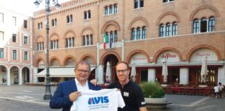 Marco Toppan pedala lungo l’Italia per l’Avis
