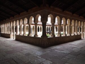 Il chiostro dell'abbazia di Follina