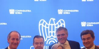 Confindustria Serbia, Dei Tos insediato presidente
