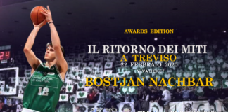 Bostjan Nachbar, sabato 22 il ritorno al Palaverde