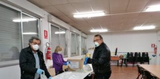 A Ca’ Sabbioni le mascherine vengono consegnate porta a porta