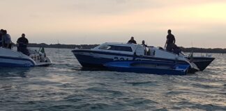 Tenta di fuggire con la barca, arrestato dalla Polizia