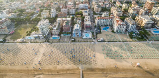 Union Mare Veneto e il punto sulla situazione del comparto balneare Jesolo vista dall'alto