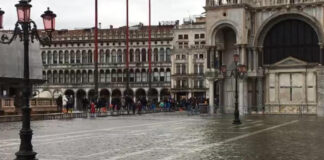 Acqua alta: altri 62 milioni di euro per interventi per la riduzione del rischio residuo Acqua alta a Venezia del Novembre 2019