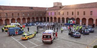 La cerimonia “Polizia di Stato e personale Aulss 3 in campo contro il Covid-19” cerimonia Questura di Venezia