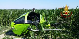 Elicottero ultraleggero cade a Caorle: tutti i dettagli Incidente Elicottero