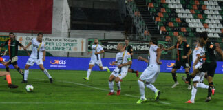 Venezia FC-Juve Stabia 1-0, salvezza ad un passo La rete di Maleh ©Marco Sabadin/Vision