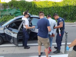L'arresto del pusher da parte della Polizia Locale di Venezia