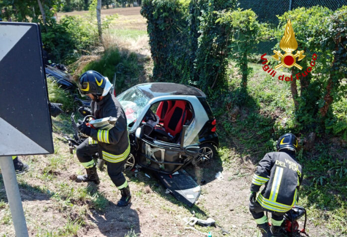 Vigili del Fuoco in soccorso a Salzano