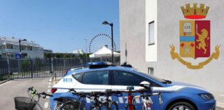 A Jesolo denunciati due ladri di biciclette fermati dalla Polizia Biciclette recuperate dalla Polizia