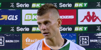 Longo: “Non ho mai dubitato sulla nostra salvezza” Longo durante un'intervista