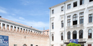 Covid, Ca’ Foscari: “Virus nell’aria? Solo in presenza di assembramenti” Una vista dell'interno di una delle sedi di Ca' Foscari (immagine tratta dal sito dell'università)