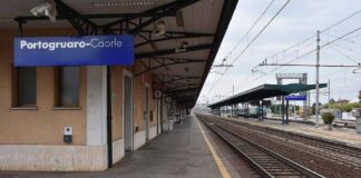 Portogruaro, investimento ferroviario mortale