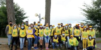 Legambiente pulisce la laguna del Mort, oltre 40 sacchi di rifiuti