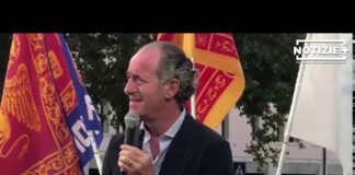 Chiusura campagna elettorale, Zaia a Castelfranco al fianco di Marcon