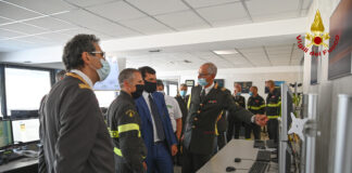 Vigili del fuoco, il sottosegretario Sibilia visita il comando di Venezia