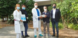 All’Angelo la Macchina per la tosse che ritarda l’insufficienza respiratoria La consegna della macchina per la tosse