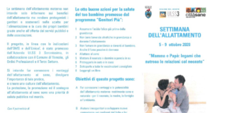Settimana dell’allattamento, da lunedì in assetto anti Covid La settimana dell'allattamento