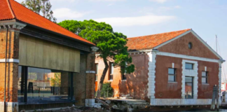 Altri 530 mila euro per il ripristino delle sponde all’Isola di San Giorgio e il ripristino delle funzionalità di Palazzo Soranzo Cappello Cedimento spondale nell'Isola di San Giorgio Maggiore