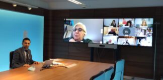 Secondo tavolo permanente sull’emergenza Covid-19. L’assessore Costalonga: “Il lavoro di squadra è la chiave per uscire dal tunnel in cui ci troviamo e per disegnare una nuova progettualità” L'Assessore Costalonga durante l'incontro in web-conference