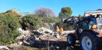 San Dona’ di Piave: sgomberati insediamenti abusivi nell’area dell’ex cantina sociale Le operazioni di sgombero