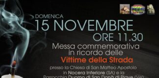 Giornata mondiale vittime della strada, “gemellaggio” Veneto-Campania