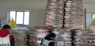Chioggia, la Finanza sequestra 17 tonnellate di pellet contraffatti