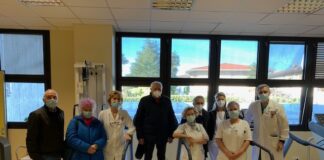 Gli amici del cuore di Montebelluna donano tapis roulant e un letto alla terapia intensiva cardiologica