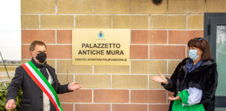 Jesolo inaugura il nuovo palazzetto “Antiche Mura” Un momento dell'inaugurazione del Palazzetto "Antiche Mura"