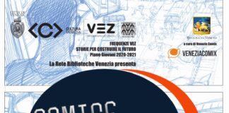 A marzo va in onda il corso “Comics Evolutions” dedicato ai ragazzi dai 16 ai 29 anni a cura di Venezia Comix Comix Evolution, la locandina