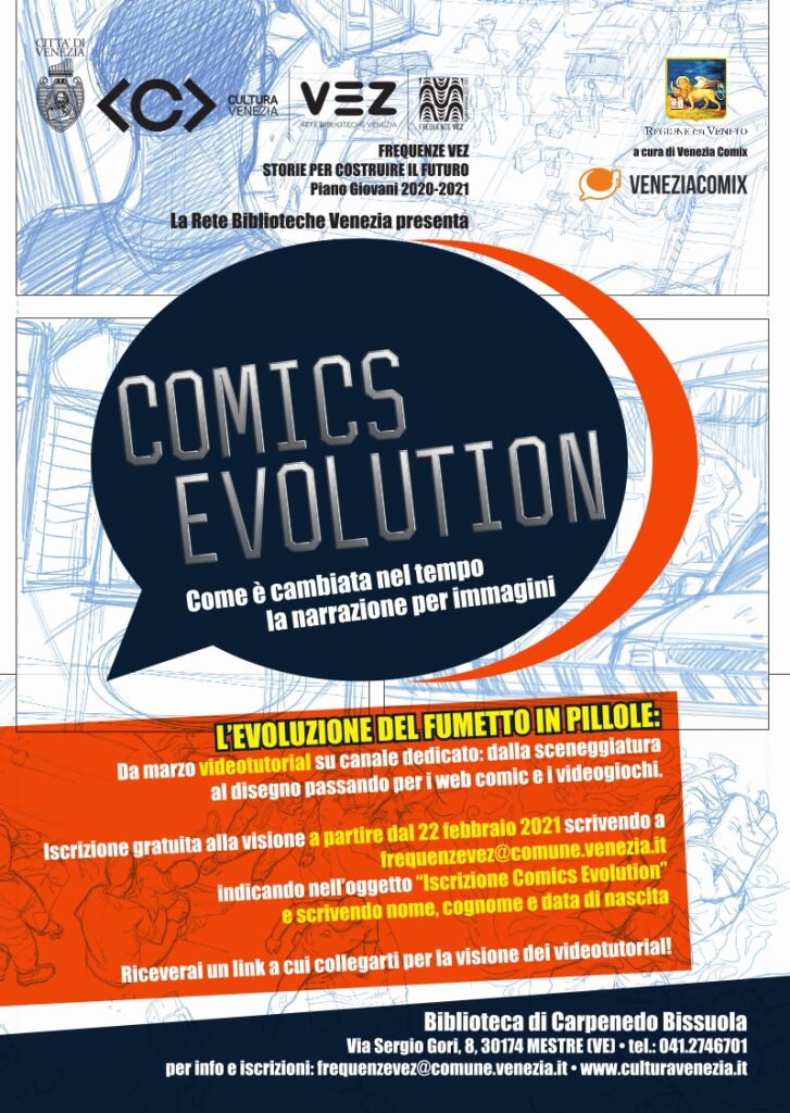 Comix Evolution, la locandina