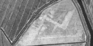 Ad Altino un porto svelato dalle nuove indagini di Ca’ Foscari Immagine satellitare del porto di Altino (Paolo Mozzi, Università degli studi di Padova)