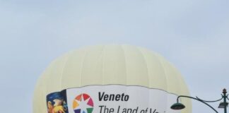 Dal Lido di Venezia si alza la mongolfiera “Veneto The Land of Venice” La Mongolfiera "Veneto the Land of Venice"