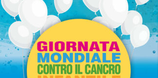 Lunedì sera sedi comunali illuminate di giallo per celebrare la Giornata mondiale contro il cancro infantile Logo della Giornata Mondiale contro il cancro infantile