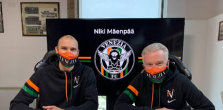 Ufficiale: Niki Mäenpää in arancioneroverde Niki Mäenpää e Duncan Niederauer