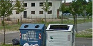 Veritas: “Non gettate botti inesplosi nei cassonetti” Cassonetti per rifiuti a San Dona di Piave - foto di repertorio